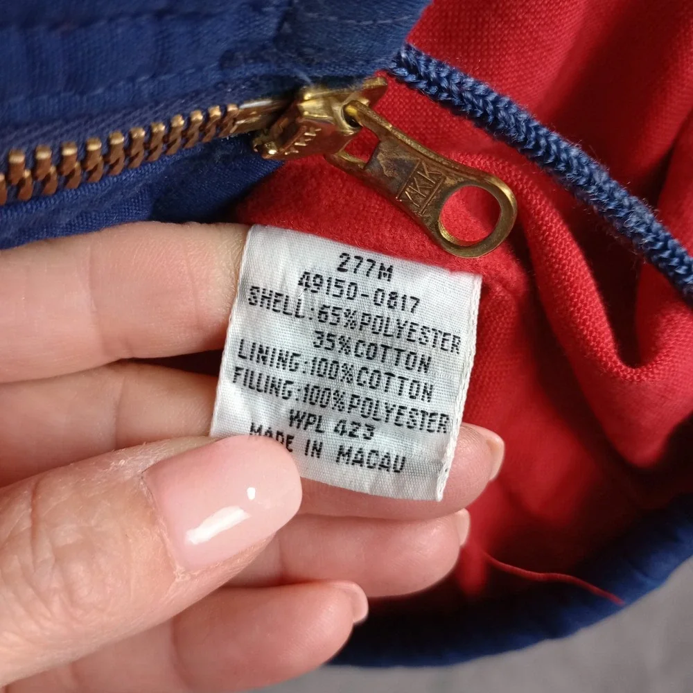 Vintage 80s Levi's Mountain Parka Type Jacket Mountain Coat Utility Pockets LG‎